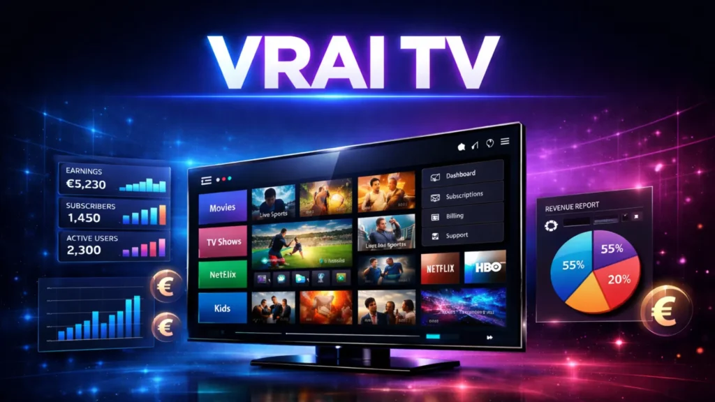 VraiTV fournisseur  IPTV